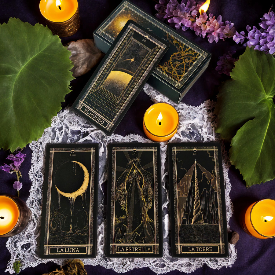Kinner Tarot Deck, Weltraum, Tarot-Deck, Spanisch - Bild 5