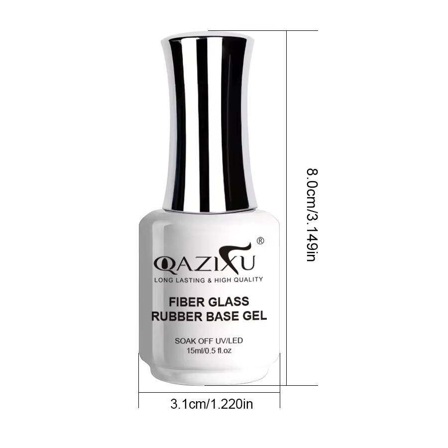QAZIXU Gel Nagellack Basis, 15 ml, Glänzend - Bild 6