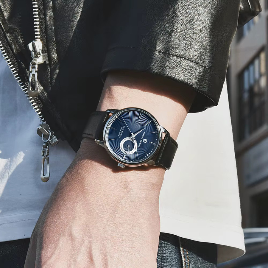 PAGANI DESIGN Chronograph, Quarz, Edelstahl, Saphirglas, 40 mm, Herren - Bild 3