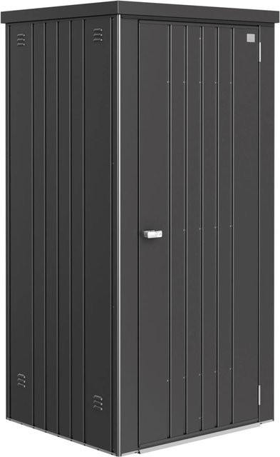 Biohort Geräteschrank 90 Aufbewahrungsschrank mit Doppeltür Dunkelgrau-Metallic B/T/H: 93 x 83 x 182,5 cm - Bild 1