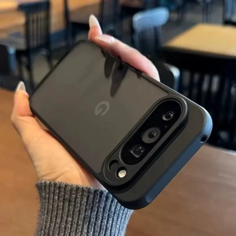 MagSafe Schutzhülle für Google Pixel 9, 9 Pro, 9 Pro XL, 8 Pro und 8a in Transparent Matt Frosted Design - Bild 2