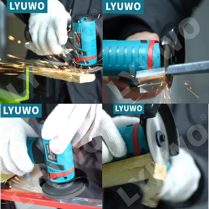 LYUWO Mikro-Winkelschleifer kabelloser Füllschleifer zum Diamantschneiden mit 12 V Akku - Bild 4
