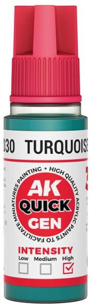 AK Interactive Turquoise Green, Grün, 18 ml - Bild 1