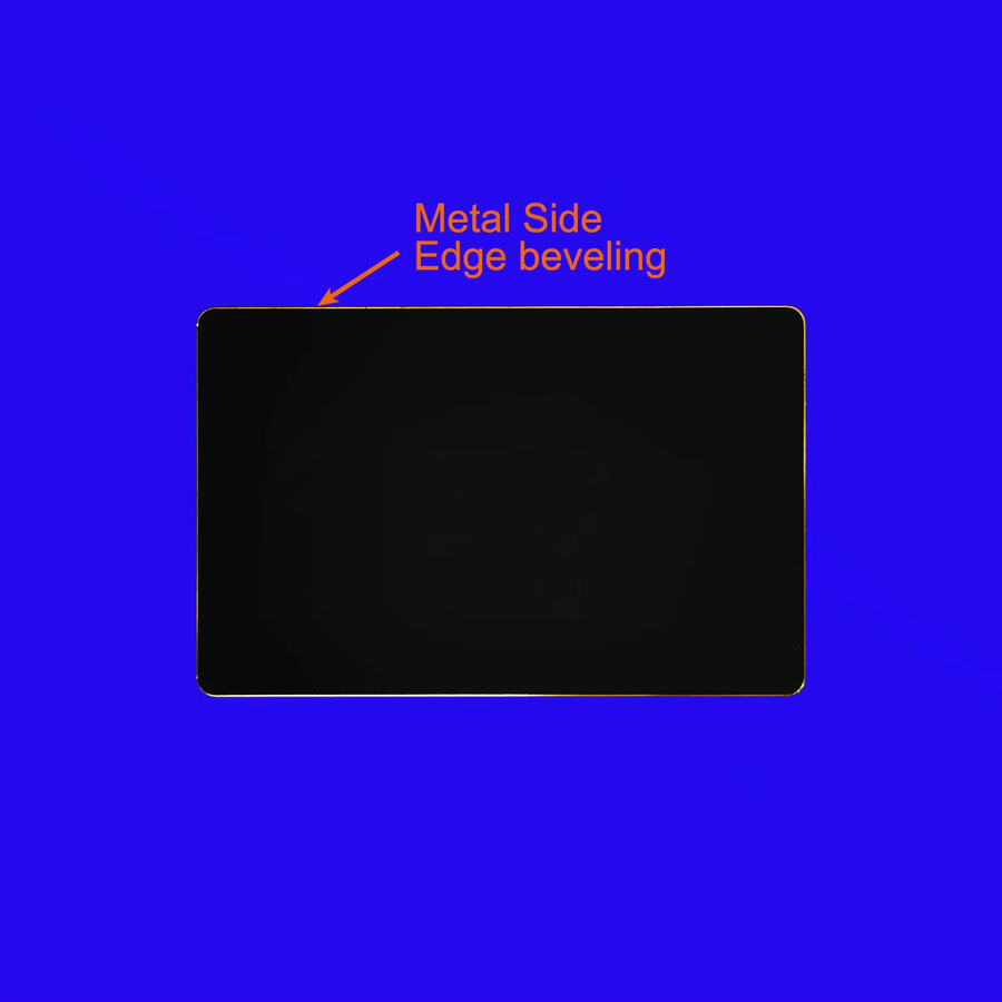 5er-Pack SOLDIERFID NFC Hybrid-Visitenkarten aus Metall und PVC in Schwarz mit 13,56 MHz, 215 Chip und 504-Byte-Speicher für anpassbare Lasergravur - Bild 4