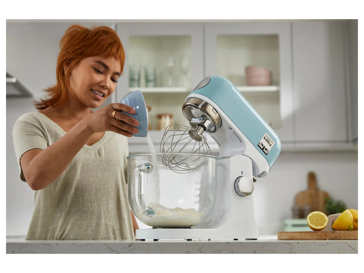 Kenwood Küchenmaschine KMIX KMX754 in Pink, White oder Blue mit Metall- und Glaskomponenten - Bild 2