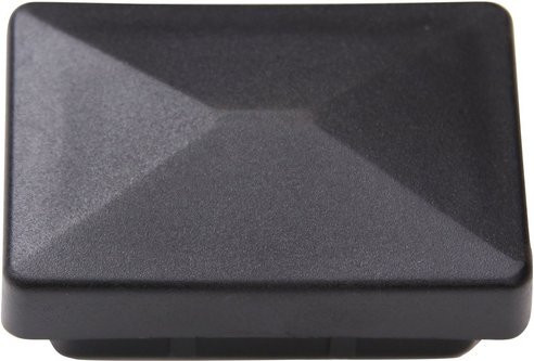 FLORAWORLD Pfostenkappe aus Kunststoff für Zaun und Eckpfosten 60 x 40 mm, Farbe: Grau, B/H/T: 6,5 x 2,7 x 4,4 cm - Bild 1