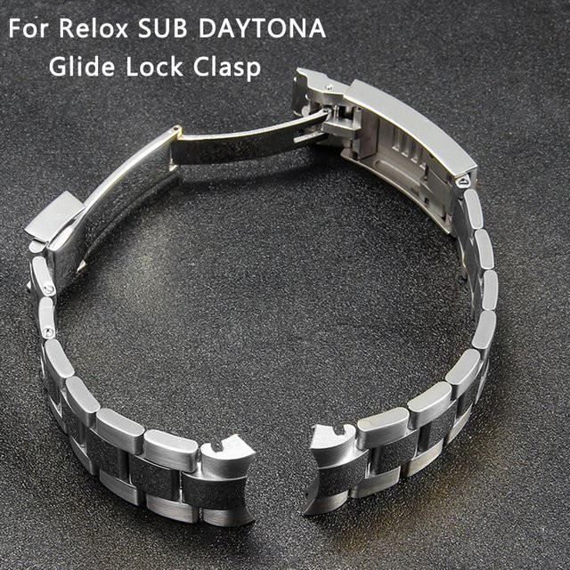 Hiyii Uhrenarmband Edelstahl, 20 mm, Silber, Unisex - Bild 1