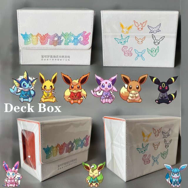 Bandai Pokémon Eevee Premium Themen-Deckbox, Karten-Aufbewahrungsbox, Zubehör - Bild 1