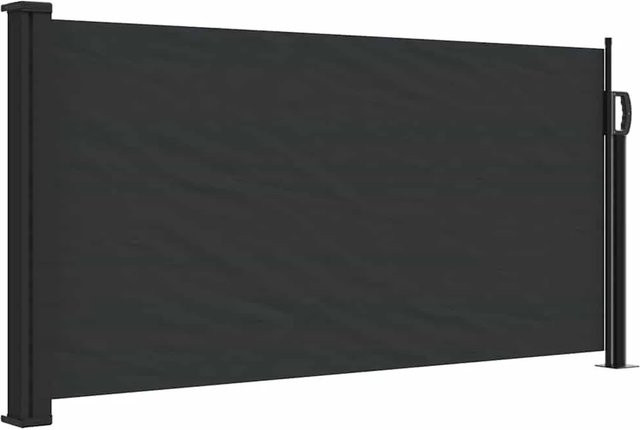 vidaXL Ausziehbare Seitenmarkise Schwarz B/H: 300 x 100 cm - Bild 1