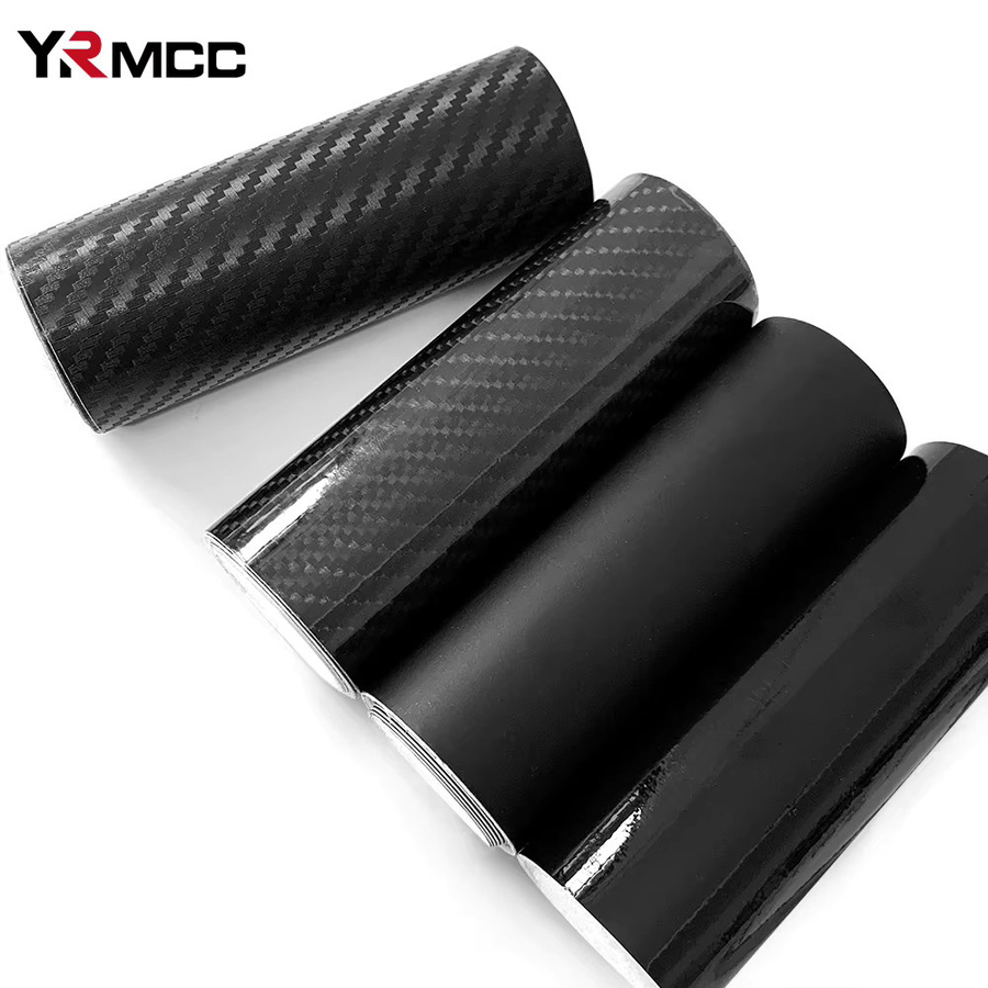 Carbon Faser Vinyl Wrap Folie in Schwarz für Auto, Motorrad, Laptop und Konsole als DIY Aufkleber in Glänzend oder Matt - Bild 4