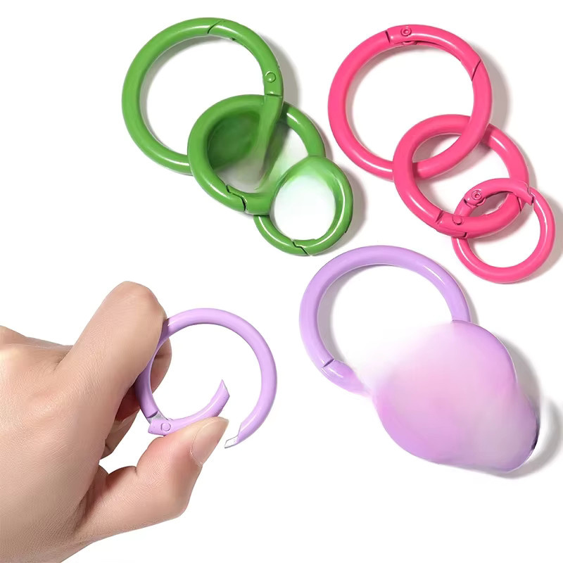 O Ring Verschlüsse, Legierung, Schmuckzubehör - Bild 2