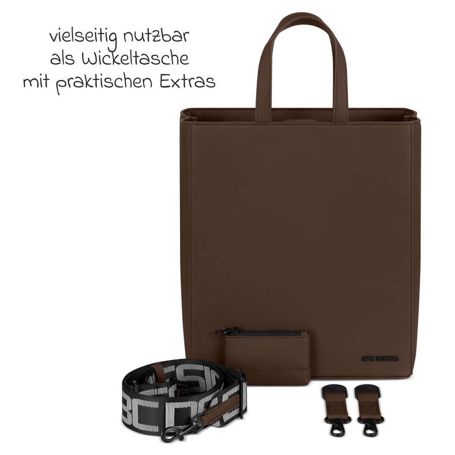 ABC Design Umhängetasche Tote Bag Daily mit Trageriemen in Braun - Bild 2