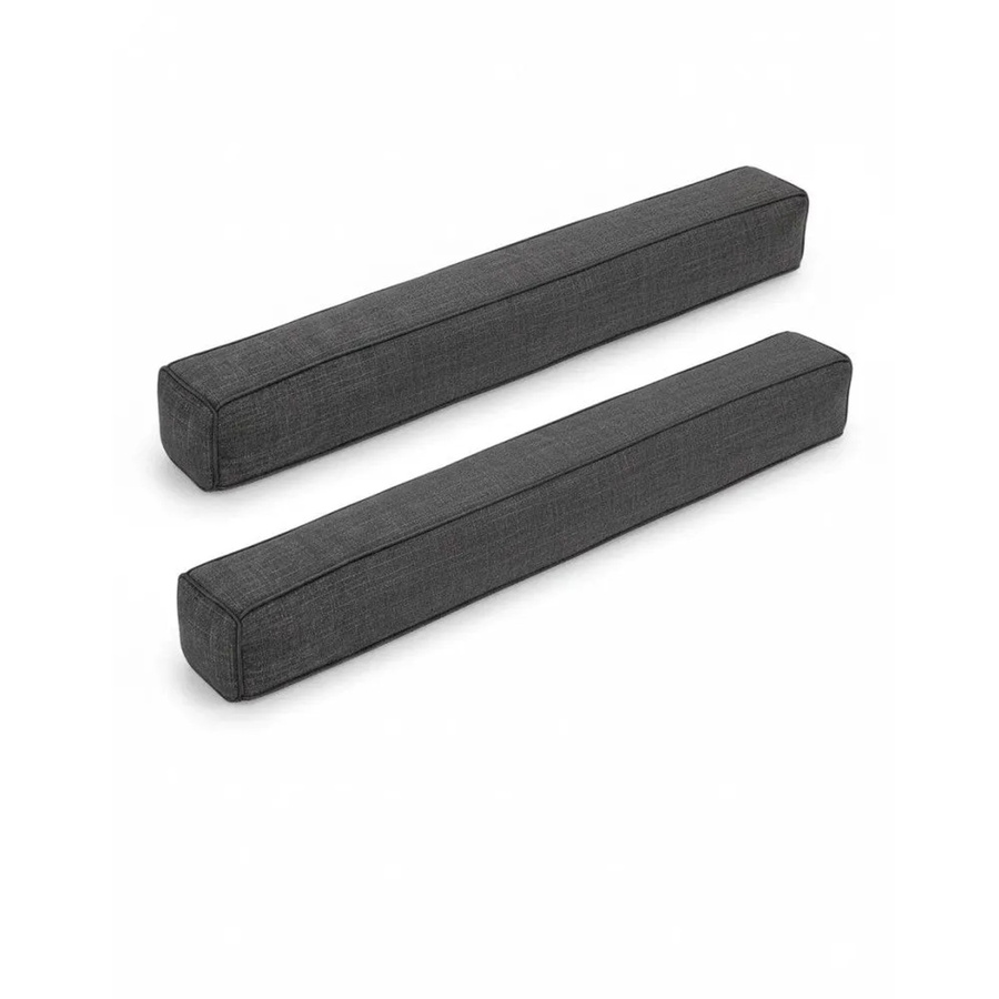 Beautissu Levante OM Zugluftstopper Dunkelgrau, 2er-Set, B: 90 cm, H: 6,5 cm - Bild 2
