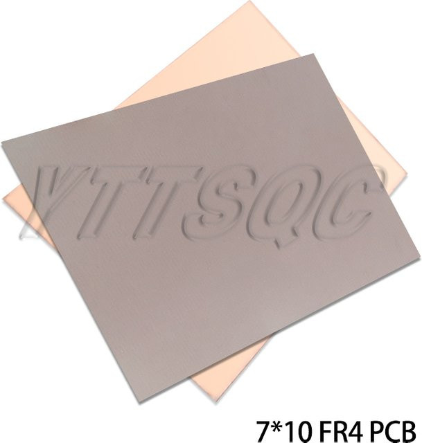 5 Stück FR4 PCB Leiterplatten einseitig kupferbeschichtet B/T: 7 x 10 cm - Bild 1