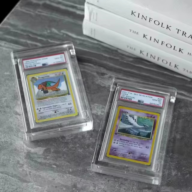 Magnetischer Acryl-Ständer für PSA CGC BGS Graded Card Display Case transparent - Bild 4