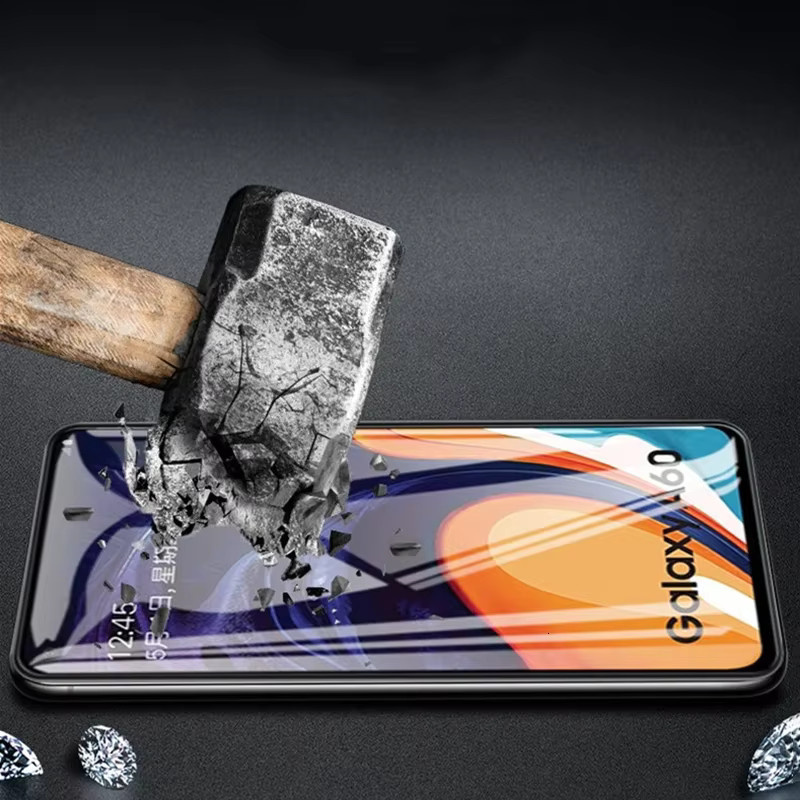 9D Displayschutzfolie aus gehärtetem Glas für Samsung Galaxy A10 bis A90 in Transparent - Bild 4