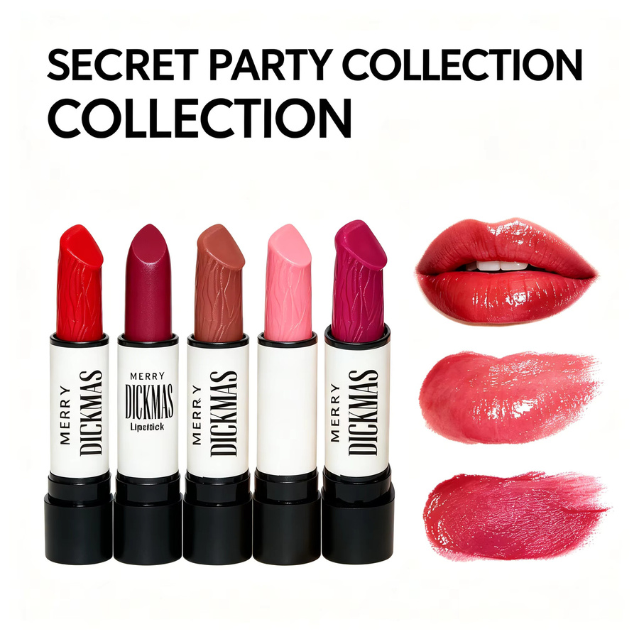 Secret Party Lipstick, matt und schimmernd, Damen - Bild 5