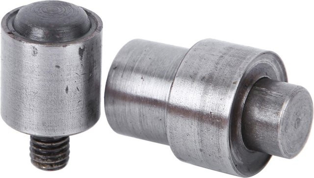 KaiSai Handpressmaschine Ösenstanzer aus Stahl in Silber für 14mm Ösen - Bild 1