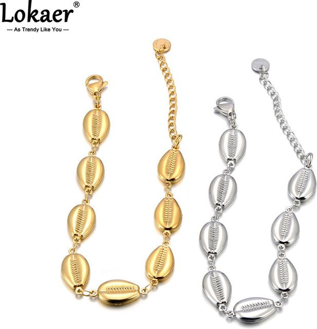 Lokaer Armband Halskette, Edelstahl, Damen - Bild 1