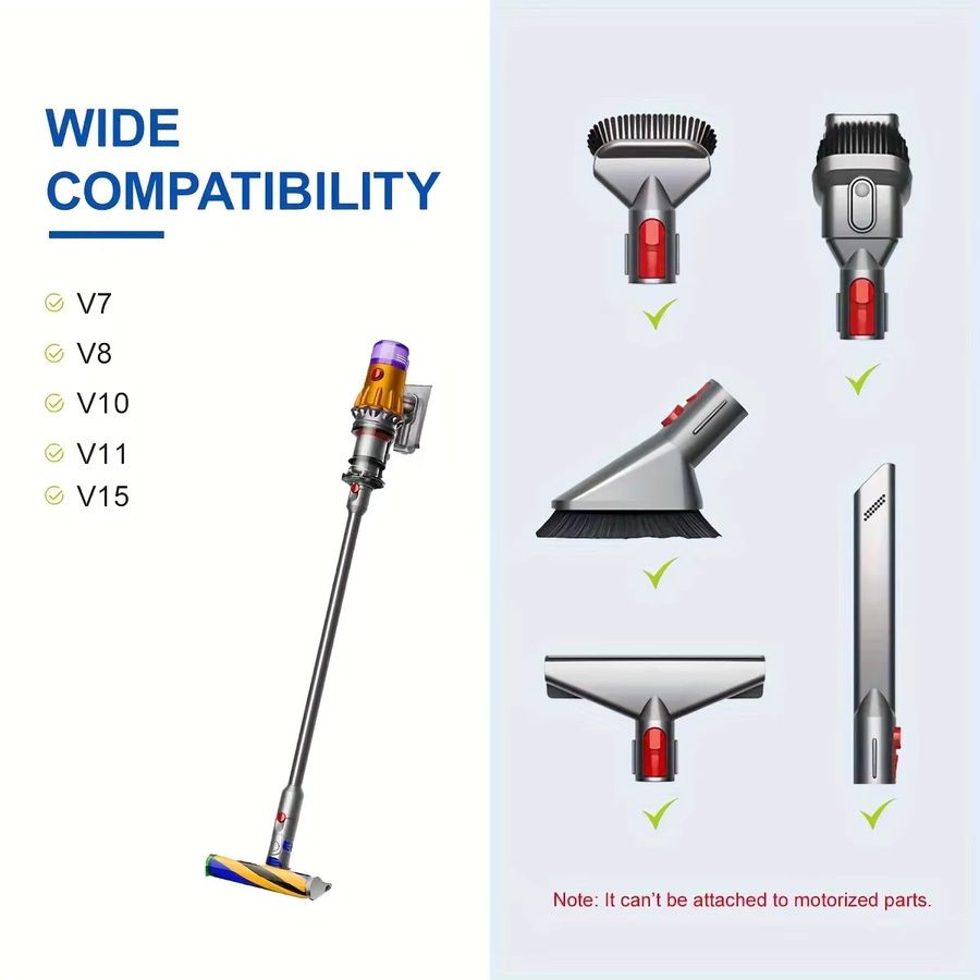 Dyson Staubsaugerschlauch-Verlängerung Ersatzschlauch Zubehör in Grau für V7 V8 V10 V11 V15 - Bild 2