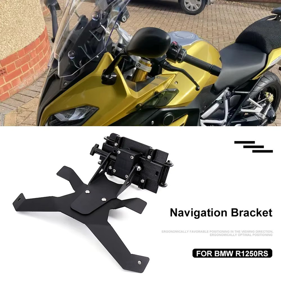 Otilli Smartphone und GPS Halterung für BMW R1250RS in Schwarz - Bild 3