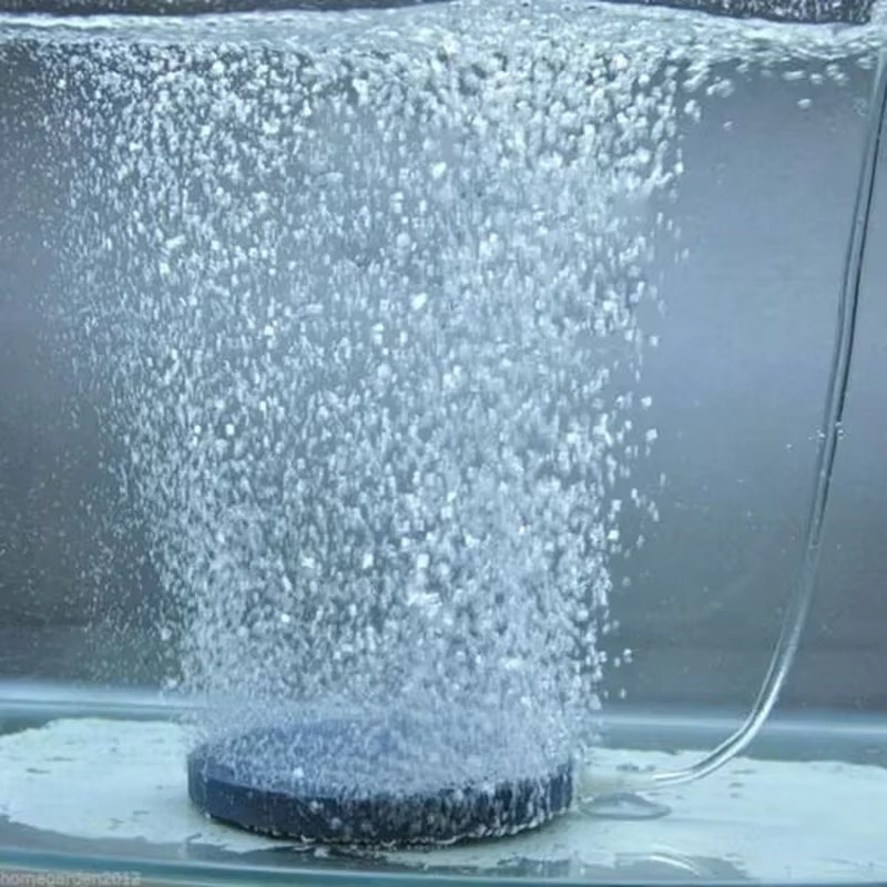 Luftblasenstein für Aquarium und Teich zur Sauerstoffanreicherung als Belüfter und Sauerstoffplatte für Hydrokultur - Bild 3