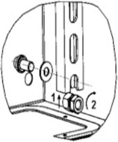 Schneider Electric NSYMD108 Rahmen aus Stahl, Breite: 80 cm, Höhe: 100 cm - Bild 1