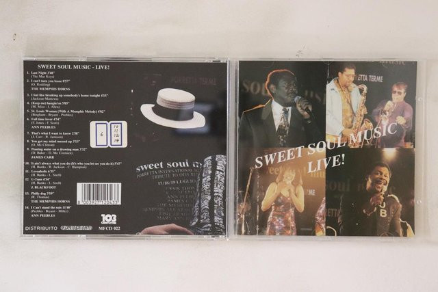 Sweet Soul Music Live CD von Centotre mit Soul und Funk aus dem Jahr 1993 in Schwarz - Bild 1