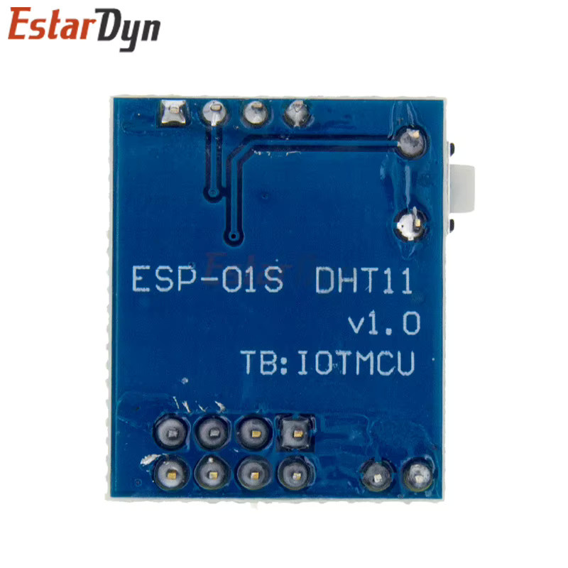 Estardyn ESP8266 ESP-01S WiFi Modul mit DHT11 Temperatur und Feuchtigkeit Sensor für Smart Home IoT DIY Kits in Blau - Bild 2