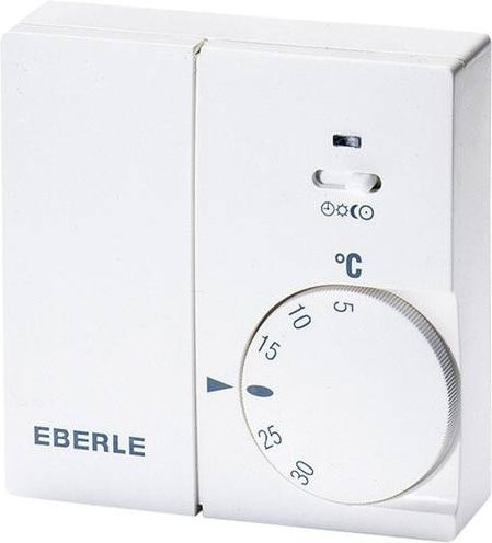 Eberle INSTAT 868-r1 Funk-Raumthermostat in Weiß zur Wandmontage - Bild 1