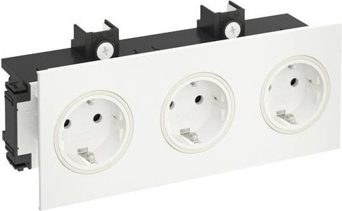 OBO Bettermann Gerätedose Weiß B: 8,2 cm, H: 7,1 cm - Bild 1