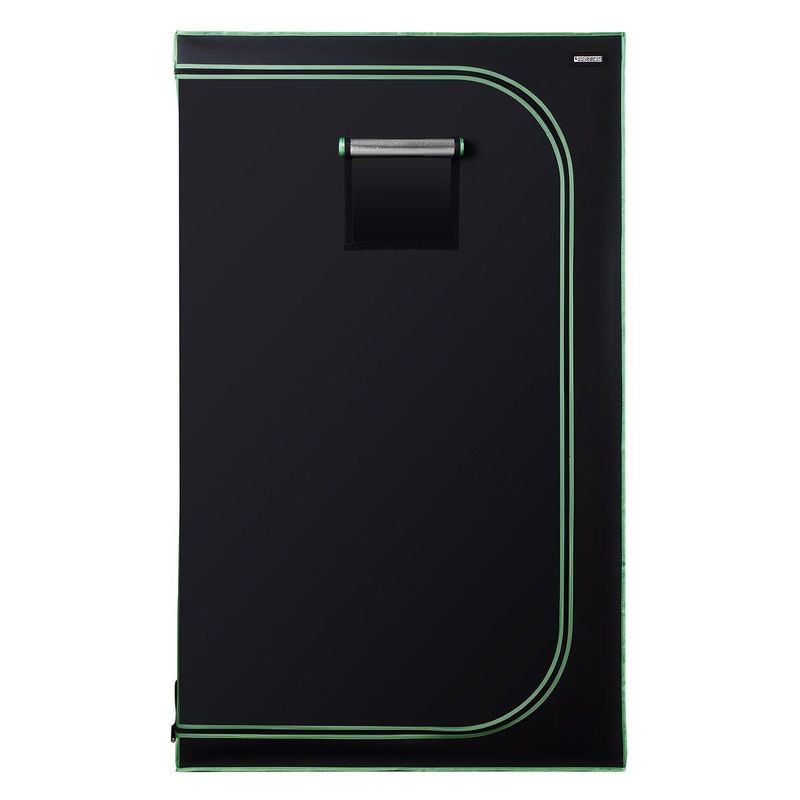 Indoor Grow Zelt Buying Solutions MB, Schwarz und Grün, 600D Hochreflektierendes Mylar, B/T/H: 120 x 120 x 200 cm - Bild 9