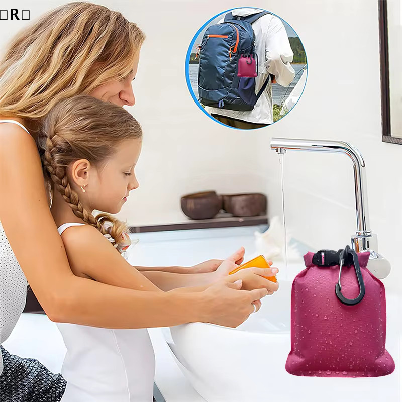 egahR SigurSoap Seifenhalter Pink, wasserdichter Seifenbehälter aus Kunststoff für Reise und Outdoor - Bild 4