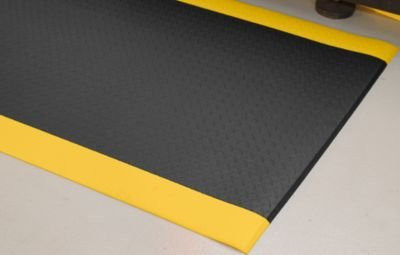 Orthomat Anti-Fatigue Safety Arbeitsplatzmatte, Farben: Gelb, Schwarz, Multicolour, Breite: 90 cm - Bild 1