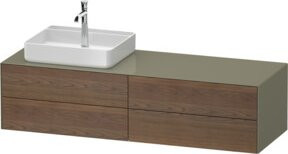 Duravit Waschtischunterschrank White Tulip in White, Breite: 160 cm, Tiefe: 55 cm, Höhe: 40,8 cm - Bild 1