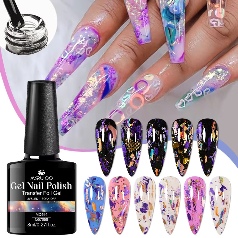 MSRUIOO Transferfolie Gel Nagellack, 8 ml - Bild 2