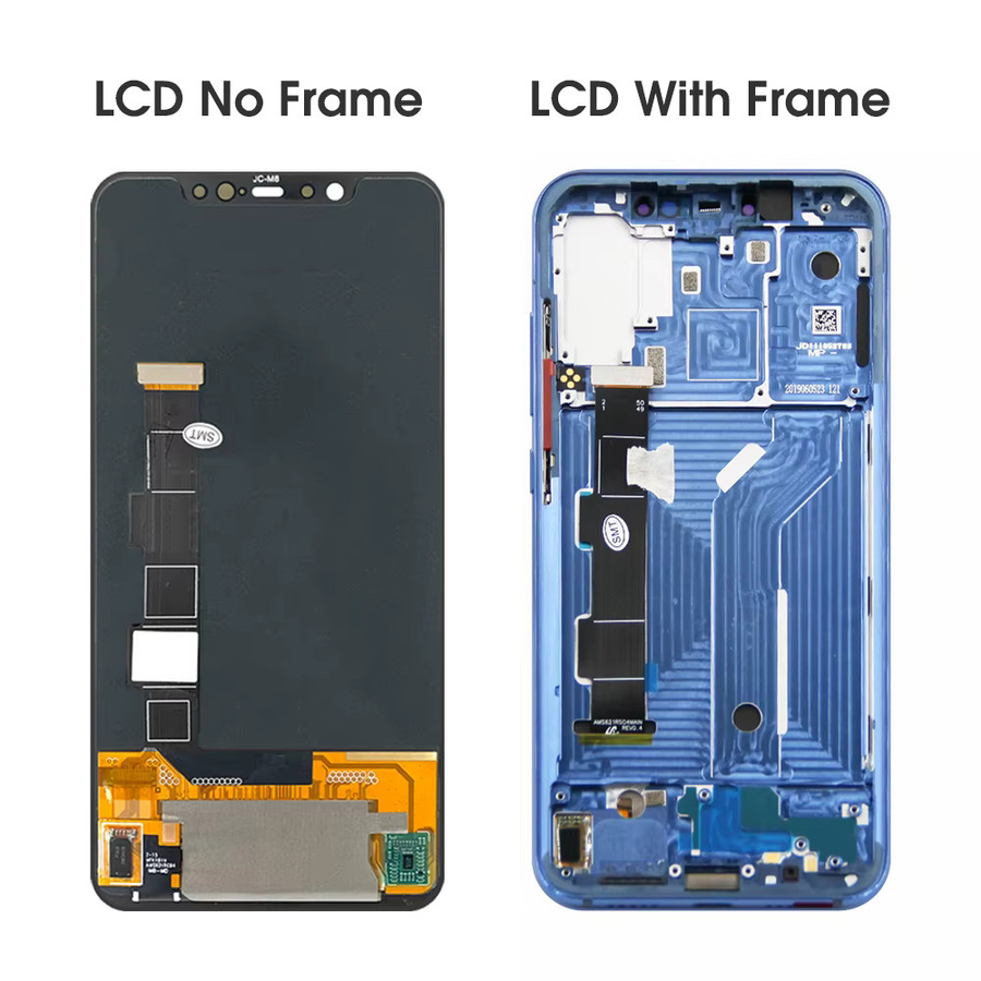 Xiaomi Mi 8 AMOLED-Display mit Touch-Digitizer in Schwarz als LCD-Ersatzteil für Modell M1803E1A - Bild 3
