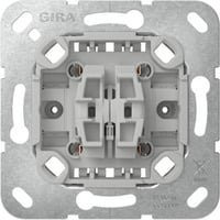 Gira Wippschalter und Wipptaster Wechselschalter in Weiß - Bild 1