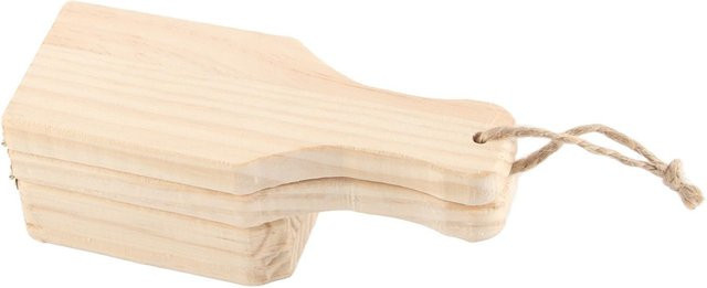 Tostonera Kochbananenstampfer aus Kiefernholz mit Aufhängeschlaufe, beige - Bild 1
