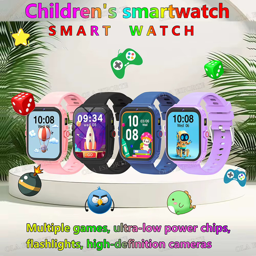 Ola Esporte Smartwatch, Kunststoff, Lila, Kinder - Bild 4