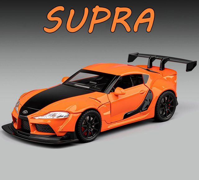RMZ city Supra Sportwagen Modell, Maßstab 1:22, mit Licht und Sound - Bild 1