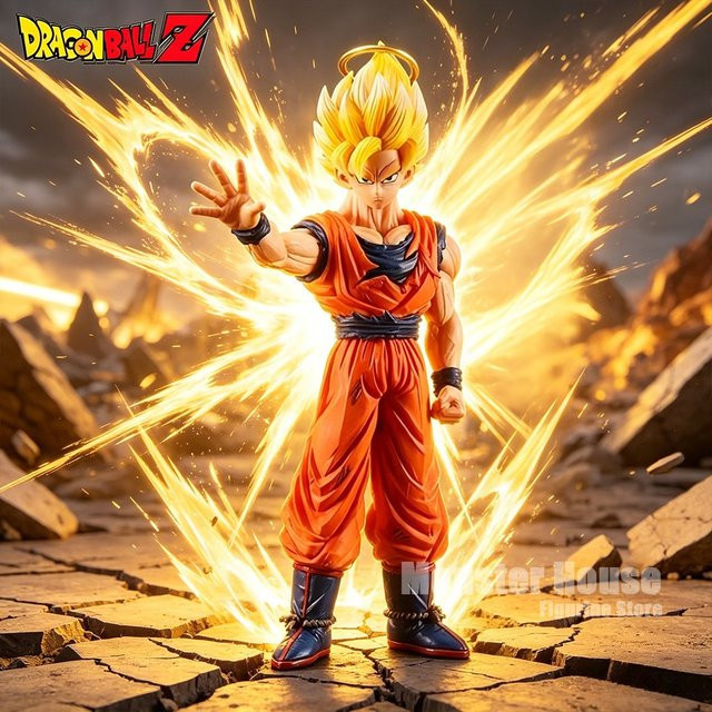 Bandai Dragon Ball Super Saiyan 2 Goku, Actionfigur, 24,5cm - Bild 1