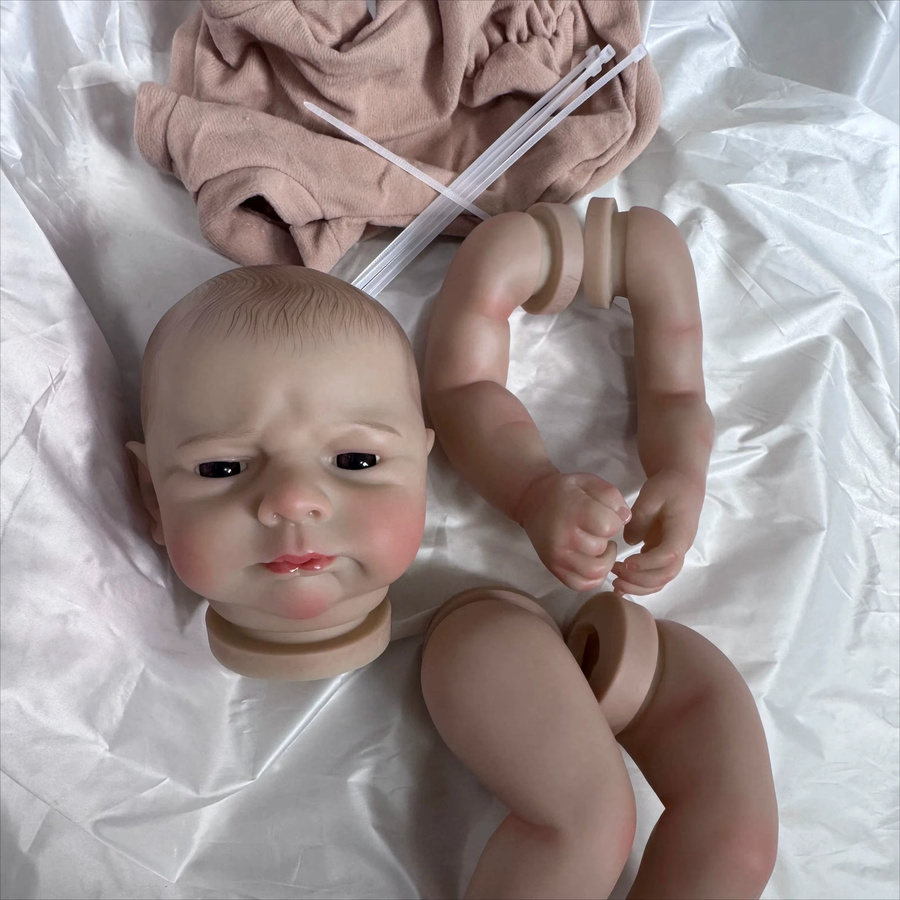 NPK Reborn Kobi, DIY-Puppenbausatz, 19 Zoll, bereits fertig bemalt mit sichtbaren Adern - Bild 2
