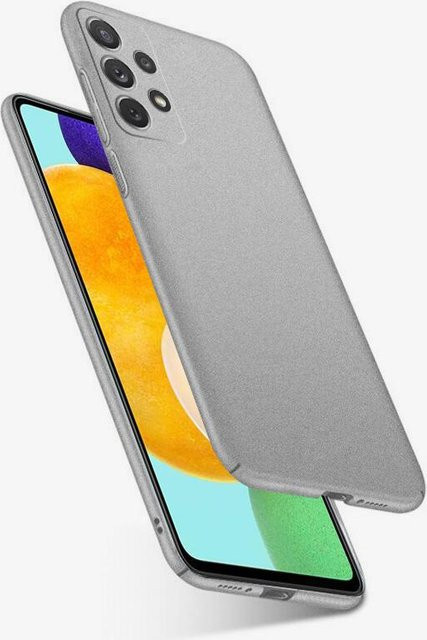 Stoßfeste Sandstein-Hülle aus mattem Hart-PC für Samsung Galaxy S25 S24 S23 S22 Ultra Plus oder A55 A54 A53 A17 in Beige oder Grey - Bild 1