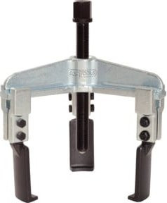 KS Tools Universal-Abzieher 3-armig mit schlanken Haken in Silber aus Stahl, 20-90mm - Bild 1