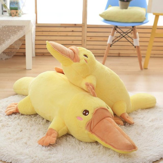 Binchi Fitness Ente Schnabel, Plüschtier, 60cm, ab 14 Jahren - Bild 1