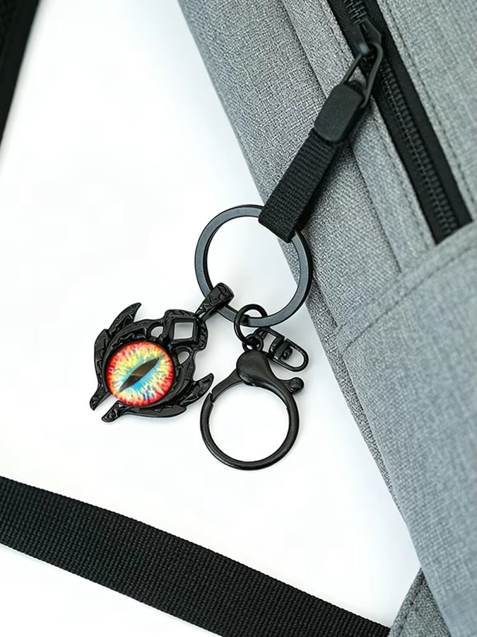 Noter Schlüsselanhänger, böse Augen, Unisex - Bild 5