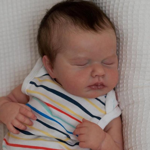 NPK Babypuppe Mädchen Reborn, Bade-Puppe, 19 Zoll - Bild 1