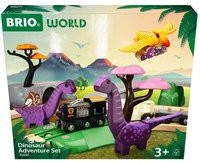 BRIO Dinosaurier Abenteuer-Set Holzbahn ab 3 Jahren - Bild 2