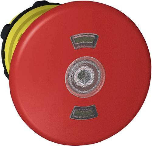 Schneider Electric ZB5AT8643M Leuchtdrucktaster-Frontelement mit 1 Taste und Druckentriegelung in Rot - Bild 1